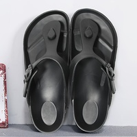 Confortable sans lacet Design avec Clip Toe Plate-forme polyvalente EVA Chaussures Chic Pantoufles pour femmes Tongs pour tenue décontractée