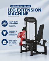 BN Équipement de musculation professionnel pour salle de sport : Appareil de musculation à charge par poulie pour les muscles quadriceps et extension des jambes