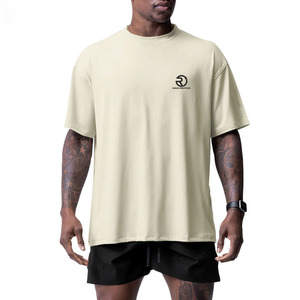 เสื้อยืดผู้ชายไซส์ใหญ่แห้งเร็วระบายอากาศได้ดีเสื้อกีฬาแขนสั้นขนาดใหญ่พิเศษ - Product Image 4