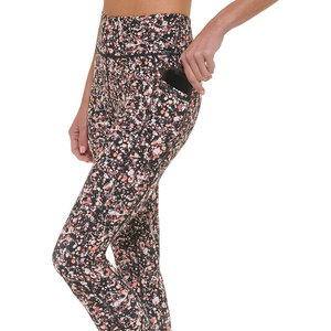 OEM personnalisé vente en gros Leggings côtelés d'entraînement de sports de gymnastique extensibles à taille haute Leggings de yoga serrés sans couture pour femmes - Product Image 2