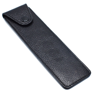 Pochette en cuir pour rasoir | Étui en cuir PU pour Salon de coiffure professionnel avec fermeture à pression, Logo personnalisé - Product Image 4