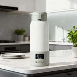 Calentador de Biberones Portátil de Calentamiento Rápido de 500 ml, Calentador de Leche para Bebés, Termo Eléctrico para Leche de Bebé - Product Image 1