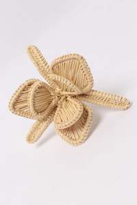 Porte-serviettes de canne pour cadeau artisanat fait à la main nouveaux anneaux de serviette en rotin de conception personnaliser l'emballage - Product Image 4