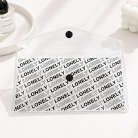 Sacs et étuis cosmétiques personnalisés en PVC, pochette de toilette transparente en PVC pour voyage, rangement de cosmétiques de salle de bain, sacs d'emballage de maquillage personnalisés