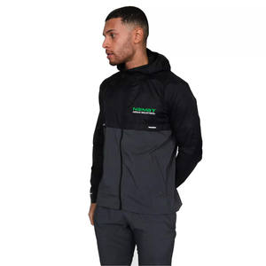 Venta al por mayor de los hombres personalizados Puff impreso 100% sudaderas con capucha de algodón francés Terry sudaderas con capucha de gran tamaño Zip up Casual Sudadera con capucha para los hombres - Product Image 5