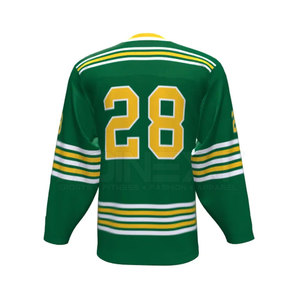 Jersey de Hockey sobre Hielo Unisex Personalizado OEM de Alta Calidad, 100% Poliéster, Hecho en Pakistán, con Impresión del Nombre del Equipo, para Adultos, Ropa Deportiva - Product Image 6