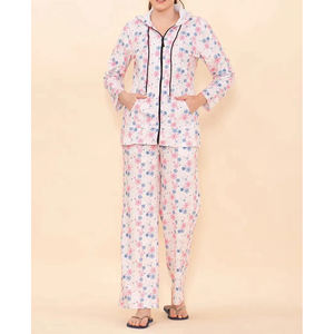 ชุดวอร์มฤดูหนาวคุณภาพสูงของผู้หญิงชุดผ้าฟลีซผ้าฝ้าย2ชิ้นสไตล์ลำลองพิมพ์โลโก้และเทคนิคการย้อม - Product Image 1