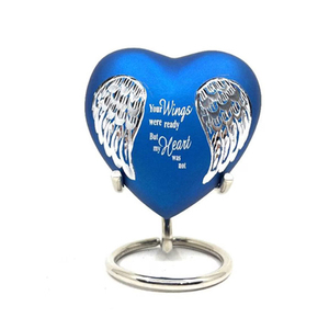 Prix compétitif Meilleure qualité Approvisionnement en gros Urne commémorative pour cendres Urnes funéraires en forme de cœur au fini personnalisé pour gros acheteurs - Product Image 1