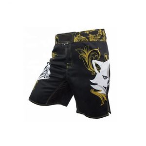 สินค้ามาใหม่ กางเกงมวย MMA พิมพ์ลายดิจิตอลตามสั่ง MESS SPORTS สำหรับผู้ชาย-โพลีเอสเตอร์ 100% ขายส่ง 2024 - Product Image 1