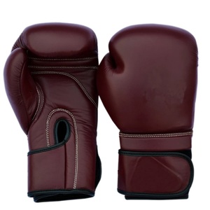 Accesorios profesionales para gimnasio de artes marciales, guantes de boxeo, guantes de boxeo de cuero de vaca genuino, guantes de combate de dedo completo personalizados - Product Image 5