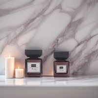 Vente en gros de flacons d'aromathérapie en verre de 50 ml, 100 ml, 150 ml, 200 ml, diffuseur sans flamme pour les intérieurs modernes