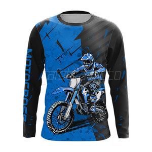 Chemise d'équitation coupe-vent en polyester Chemise de motocross unisexe Oem personnalisation dernière conception imperméable - Product Image 2