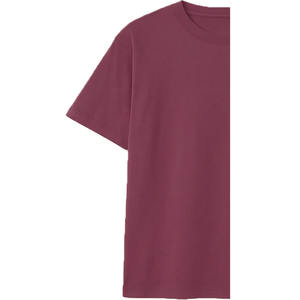 T-shirt pour homme de grande taille personnalisable de haute qualité 200g Spandex/Coton/Fibre de bambou Tissu doux écologique vierge - Product Image 6