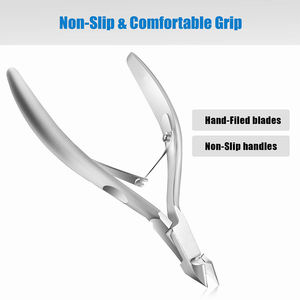 Best Nail <b>Cuticle</b> <b>Cutter</b> Sharp Fine Point Nail Nipper Double Spring <b>Cuticle</b> Trimmers Top Customized Design <b>Cuticle</b> Trimmer - Product Image 2