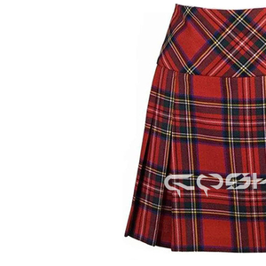 Kilt plisado ligero de calidad superior con correas de cuero, proveedor de Kilt de tartán escocés Stewart de Pakistán - Product Image 4