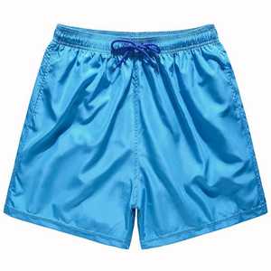 Pantalones cortos de baño de gimnasio para hombre con logotipo personalizado, pantalones deportivos de playa para correr de malla de algodón 100%, pantalones cortos de chándal de verano para hombre - Product Image 2