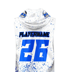 Personalizado 100% poliéster transpirable equipo de fútbol juvenil Logo Jersey sin mangas 7v7 Jersey conjunto patrón en blanco sublimación ropa deportiva - Product Image 2