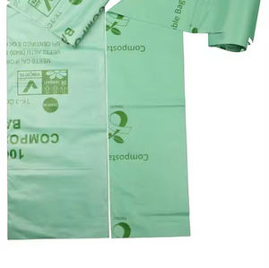 Bolsas de basura de plástico biodegradables, 100% bolsas de basura de rollo biodegradables - Product Image 2