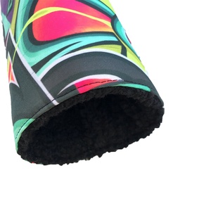 .ปลอกหัวไม้สำหรับผู้ชายหนัง PU บุด้านในนุ่มยืดหยุ่นสูงคอถุงเท้าสไตล์เพรียวบางทันสมัยเพื่อความปลอดภัย - Product Image 2