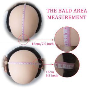 Nouvel arrivage de tête de poupée de mannequin pour homme sans <span class=keywords><strong>cheveux</strong></span> au milieu tête de mannequin chauve tête d'entraînement chauve masculine - Product Image 2