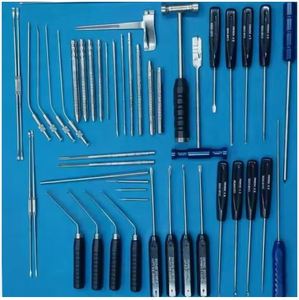 Juego de Instrumentos Quirúrgicos Endoscópicos Unilateral y Biportal UBE Premium para Cirugía de Columna Vertebral, Clase I, Manual, de Acero Inoxidable, Kit Quirúrgico Ortopédico - Product Image 1
