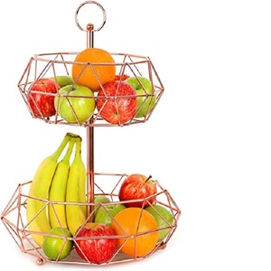 MS INC ตะแกรงผักผลไม้ตกแต่งครัว,ตะกร้าไข่เคาน์เตอร์พร้อมชุด3ชิ้น - Product Image 4