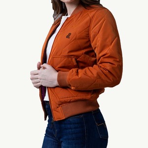 Chaquetas Bomber de Invierno para Mujer de Alta Calidad, Directamente de Fábrica, Tejidas, Transpirables, Ecológicas, Resistentes al Viento, Lisas, Teñidas y Personalizadas - Product Image 2