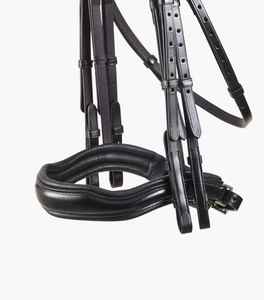 Brida de Cuero Profesional para Equitación, Estilo Tradicional Inglés, Acabado de Alta Calidad, Brida para Montar a Caballo OEM - Product Image 6