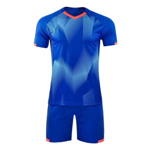 Uniforme de Fútbol Personalizado de Alta Calidad, Transpirable para Verano, 100% Poliéster, Secado Rápido, Jersey y Pantalones Cortos Sublimados - Product Image 4