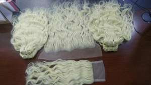 POIDS LÉGER RÉSISTANT À LA CHALEUR PLEIN VOLUME DROIT CAMBODIEN BRUT UNISEXE PRE COLLÉ CHEVEUX SAINS DURABLES - Product Image 2