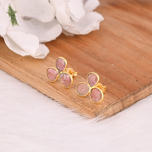 Womens Drop <b>Earring</b> Natural Tourmaline Gemstone Birthstone Engagement <b>Christmas</b> Handmade Jewelry 925 Sterling Silver <b>Earrings</b> - Product Image 4