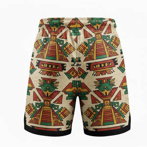 Pantalones Cortos Deportivos de Malla Sublimada para Hombre, Uniformes de Baloncesto Ligeros con Gráficos Personalizados y Números de Jugador - Product Image 2