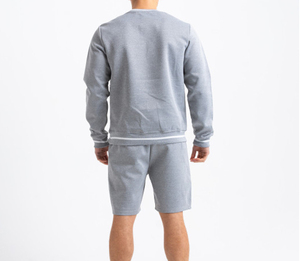 Pull personnalisé de haute qualité Survêtements de jogging pour hommes Ensemble survêtement avec poche Shorts Survêtement de jogging vierge - Product Image 5