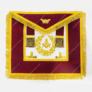 TABLIER DE L'ORDRE D'ATHELSTAN REGALIA MAÇONNIQUE-TABLIER FRANC-MAÇON GRAND - Product Image 4