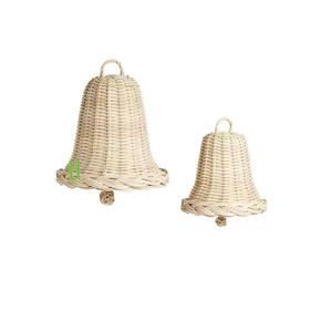 Vente en gros HNH CRAFT Décoration de table de sapin de Noël en osier naturel bohème écologique Vietnam (modèle CR 8386) - Product Image 2