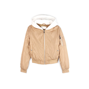 Chaqueta Bomber acolchada de alta calidad para mujer 2024, prendas de vestir exteriores al por mayor de moda con relleno de algodón y forro de nailon - Product Image 1