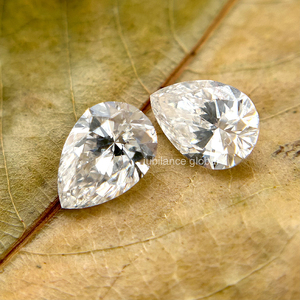 Igi H-VVS2ลูกแพร์สีขาว1.51 CT สำหรับการทำเครื่องประดับ - Product Image 2