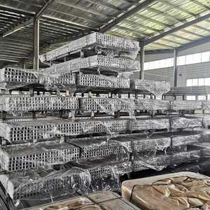 Service personnalisé <span class=keywords><strong>Rails</strong></span> de montage de canal de type C unistrut 41*41 Canal de jambe de force à fente C pour montage solaire - Product Image 2