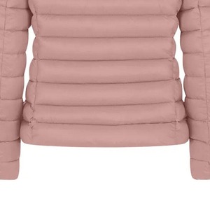 Chaqueta de Invierno para Mujer, Tejida en Lana, Acolchada, Transpirable, Servicio OEM, Color y Logotipo Personalizables, Cuello Alto, Forro de Nailon, Estilo Bomber - Product Image 6