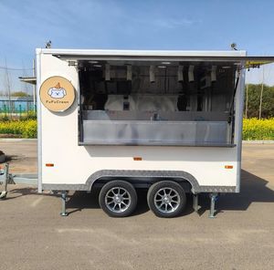 Camion mobile entièrement équipé de nourriture avec des caractéristiques économiseuses d'énergie de conception moderne idéales pour des ventes de nourriture rapide et de boisson. - Product Image 1