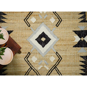 Compre ahora Alfombra de yute de última calidad Alfombras en línea para su hogar Alfombra de yute Felpudo de yute Último precio fabricantes proveedores - Product Image 5