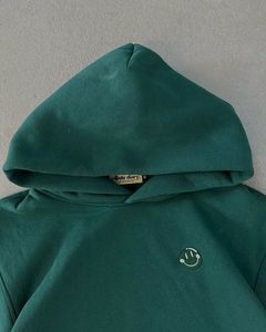 Sudaderas con Capucha de Color Sólido Casuales de Invierno para Hombre, 100% Algodón, Felpa, Corte Regular, Secado Rápido y Transpirable - Product Image 4