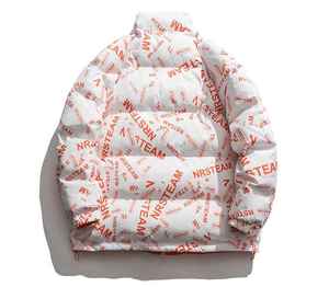Venta al por mayor de moda chaqueta de burbujas caliente abajo burbuja bombardero hombres Puffer chaqueta de invierno Puffer abrigo de los hombres abajo chaquetas personalizadas para los hombres - Product Image 2