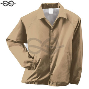 เสื้อโค้ทผ้าไนลอนสีกากีของผู้ชายเสื้อนอกลำลองใส่ได้หลากหลายกันน้ำน้ำหนักเบามีสไตล์ - Product Image 4