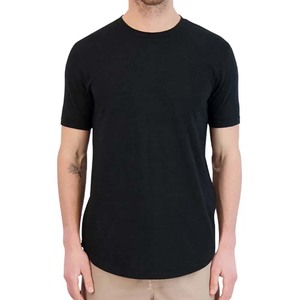 Wholesale Bamboo Cotton Blend Blank T-<b>shirts</b> Plain Sustainable Retail Fit Eco Conscious Apparel Bulk Supplier For Europe - Product Image 2