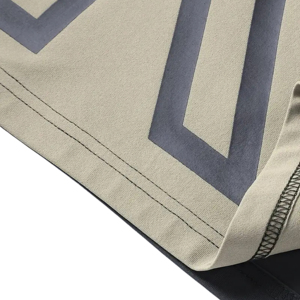 Venta al por mayor camisas para hombres 220gsm personalizado 3D bordado impreso algodón camisetas de manga corta Casual ropa de hombre - Product Image 3