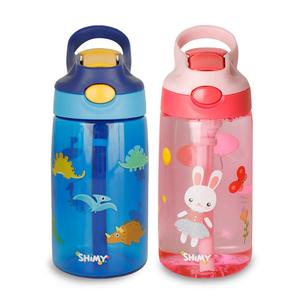 Botellas de Agua Infantiles de 22oz con Recubrimiento, Tapa Hermética, Pajita para Beber Directo, Aislamiento Térmico de 24 Horas, Aptas para el Regreso a Clases - Product Image 1