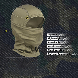 Cagoule d'extérieur en gros, conception de logo personnalisée, impression sur mesure, masque intégral, cagoule de moto, fabricants, bonne quantité - Product Image 3