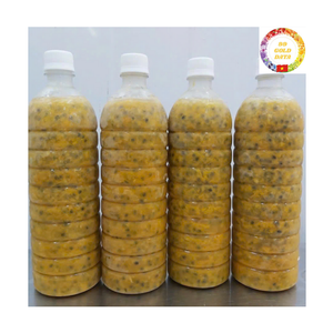 เนื้อเสาวรสแช่แข็งธรรมชาติจากเวียดนาม พร้อมเมล็ด สีทอง รสชาติเข้มข้น เหมาะสำหรับสมูทตี้ น้ำผลไม้ ของหวาน และส่งออก - Product Image 3