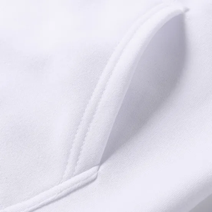 ชุดจ็อกเกอร์ OEM แบรนด์ส่วนตัว ผ้าฝ้าย 100% ระบายอากาศได้ดี กางเกงวอร์มมีฮู้ด ชุดแทรคสูท แบบเรียบ ไม่มีลาย  ออกแบบเองได้ 2 in 1 เอวยางยืด ใส่ได้ทั้งชายและหญิง - Product Image 5